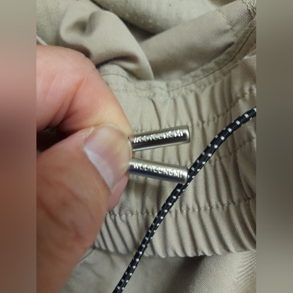 Wooyoungmi - Mens Khaki Style Drawstring Jogger Pants - Size: IT 46 - Picture 8 of 14